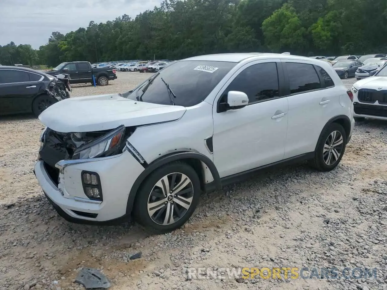 1 fotografías del automóvil dañado JA4APVAU5NU024156 MITSUBISHI OUTLANDER 2022