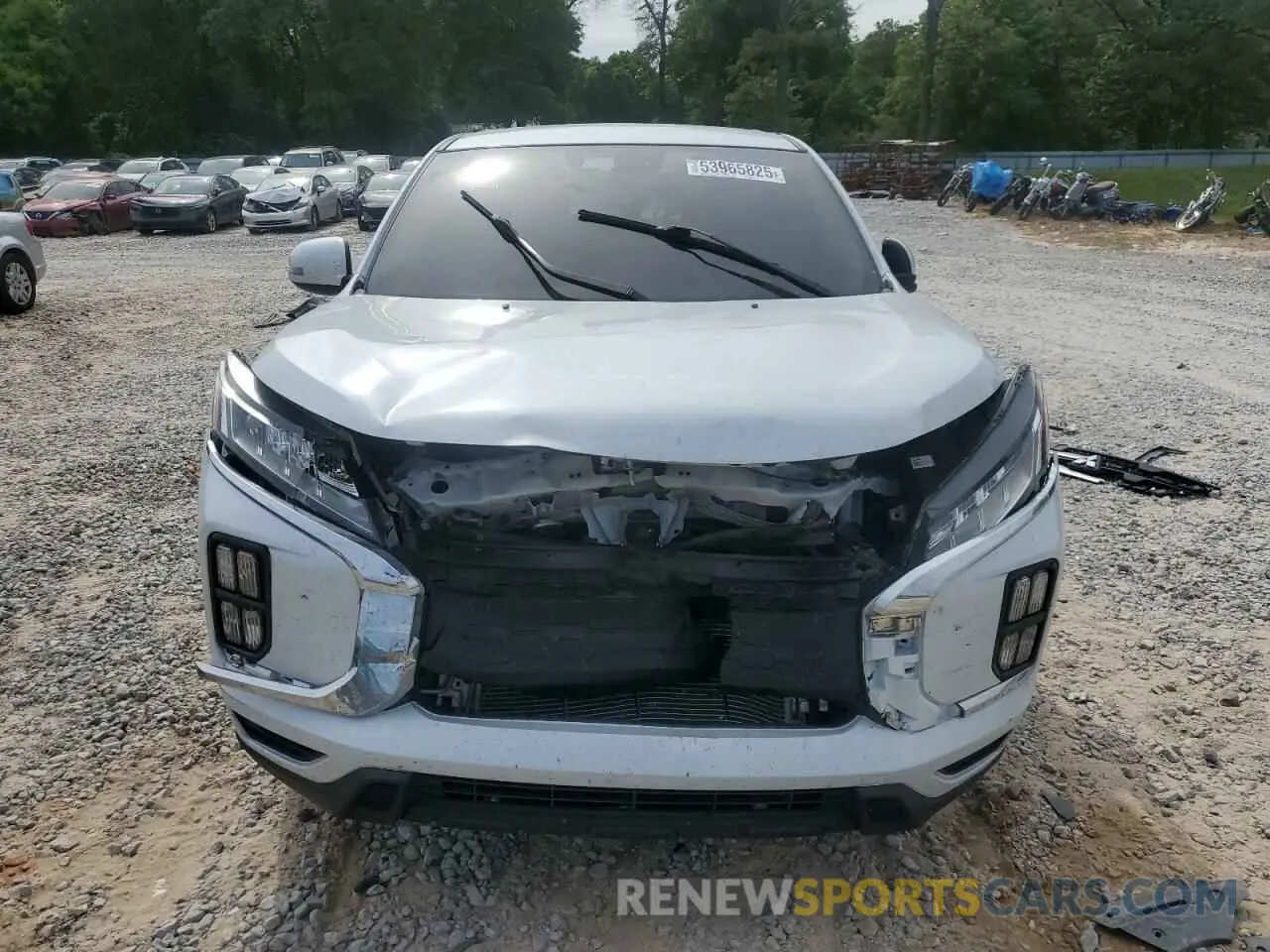 5 fotografías del automóvil dañado JA4APVAU5NU024156 MITSUBISHI OUTLANDER 2022