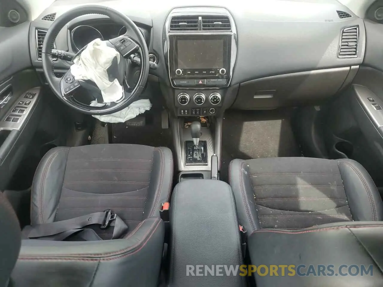 8 fotografías del automóvil dañado JA4APVAU5NU024156 MITSUBISHI OUTLANDER 2022