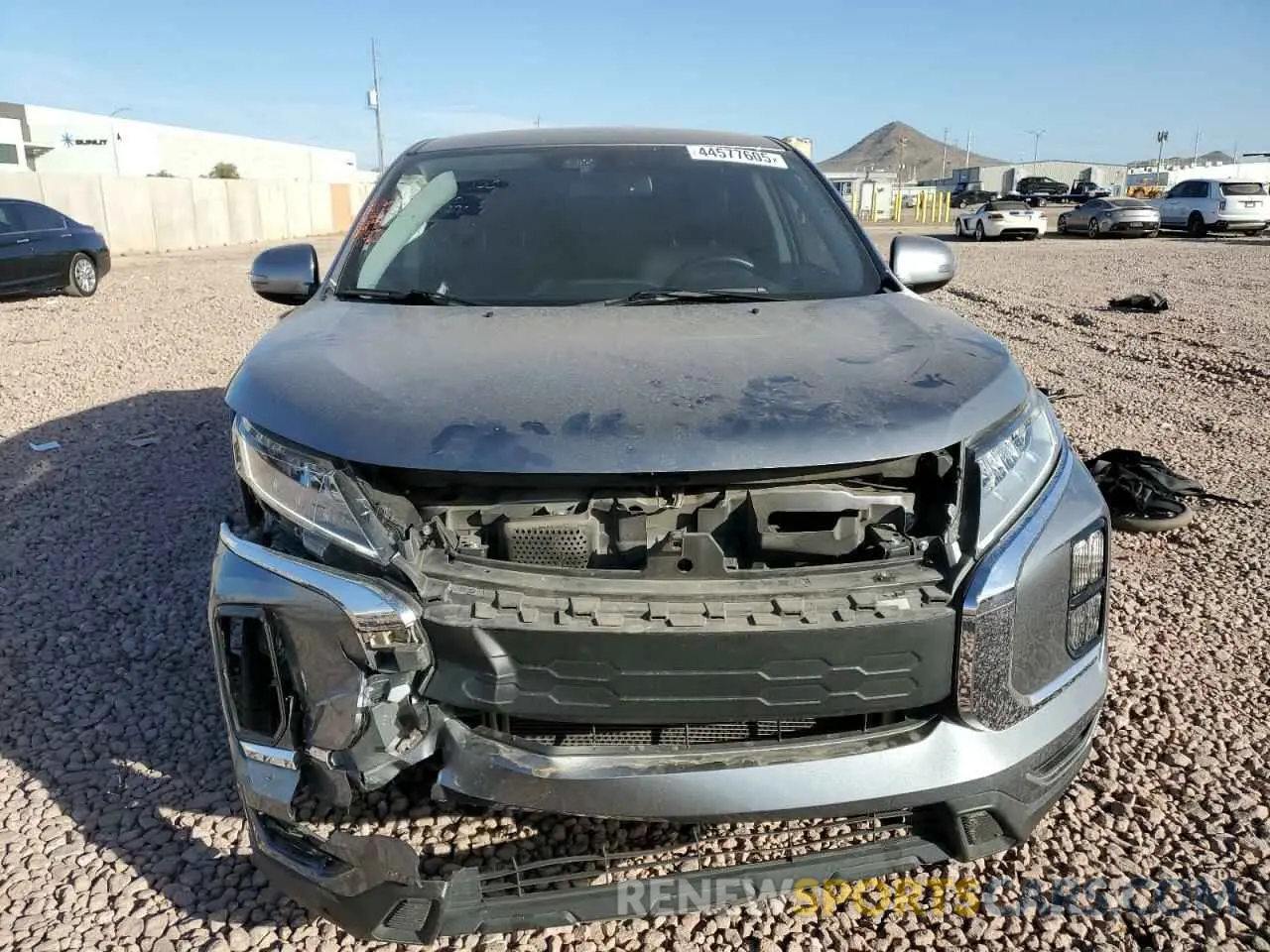 5 fotografías del automóvil dañado JA4APVAUXNU007952 MITSUBISHI OUTLANDER 2022