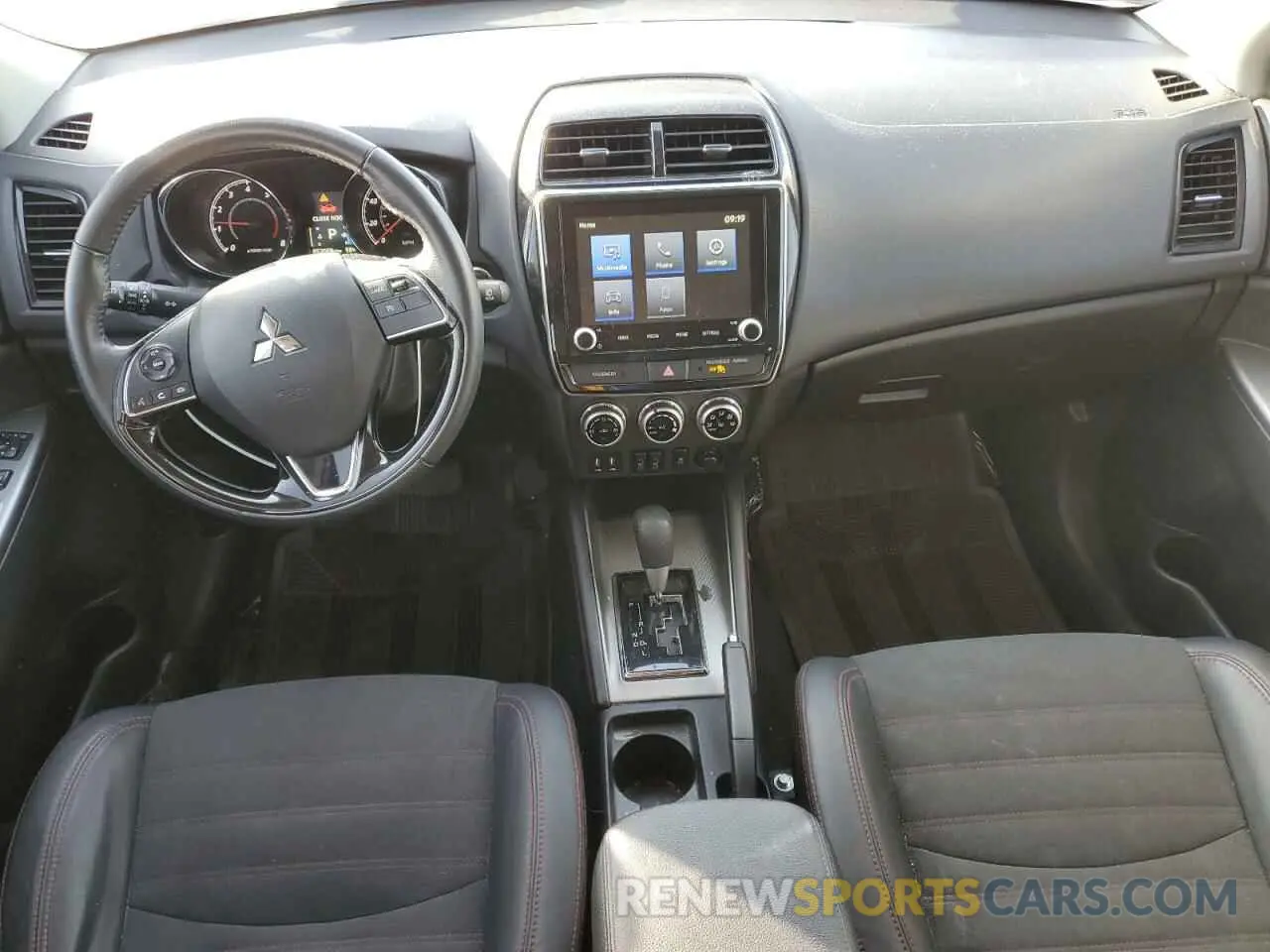 8 fotografías del automóvil dañado JA4APVAUXNU007952 MITSUBISHI OUTLANDER 2022