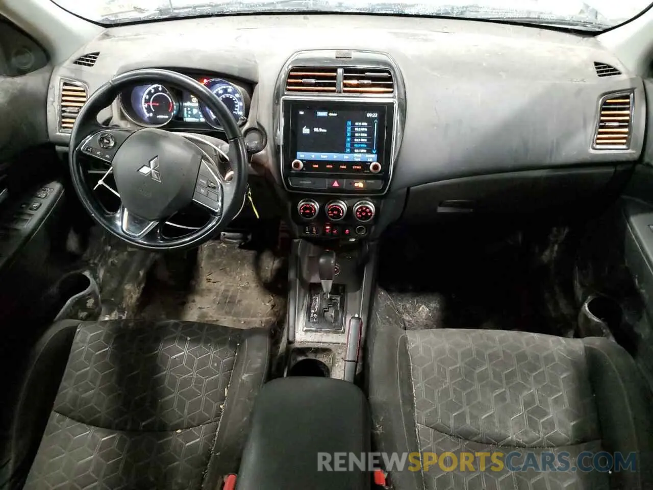 8 fotografías del automóvil dañado JA4ARUAU0NU015742 MITSUBISHI OUTLANDER 2022