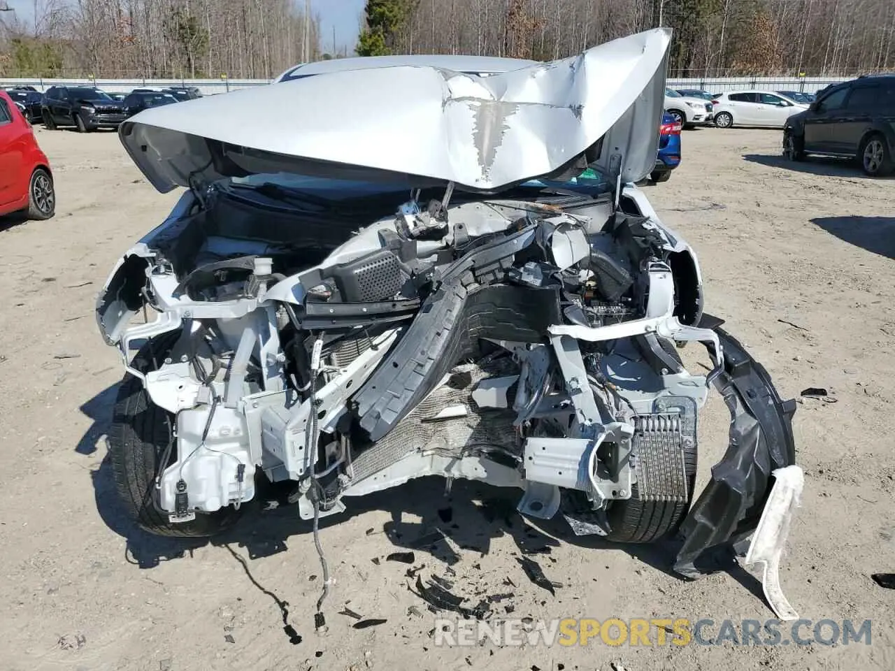 5 fotografías del automóvil dañado JA4ARUAU2NU006878 MITSUBISHI OUTLANDER 2022