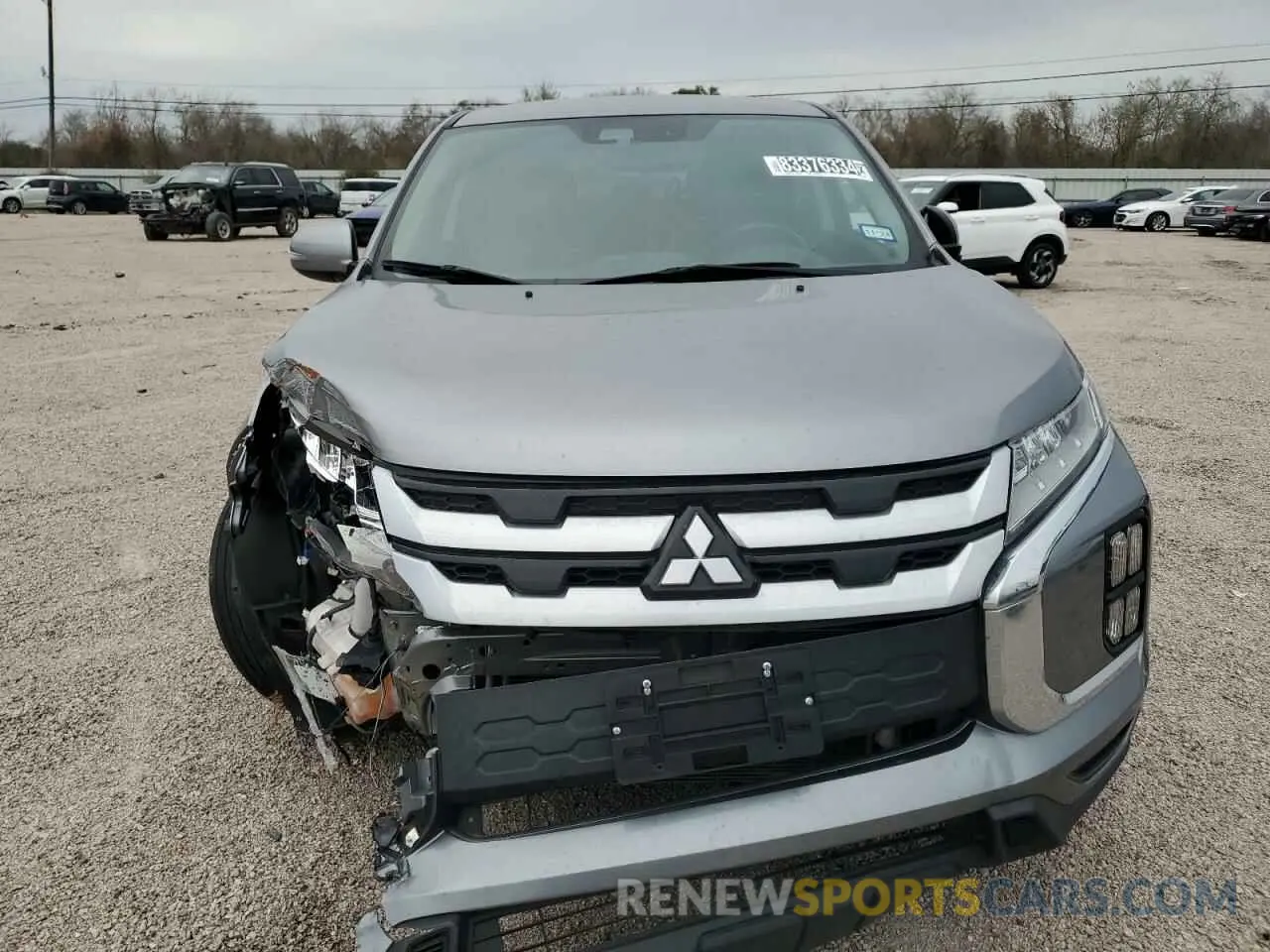 5 fotografías del automóvil dañado JA4ARUAU6NU008441 MITSUBISHI OUTLANDER 2022
