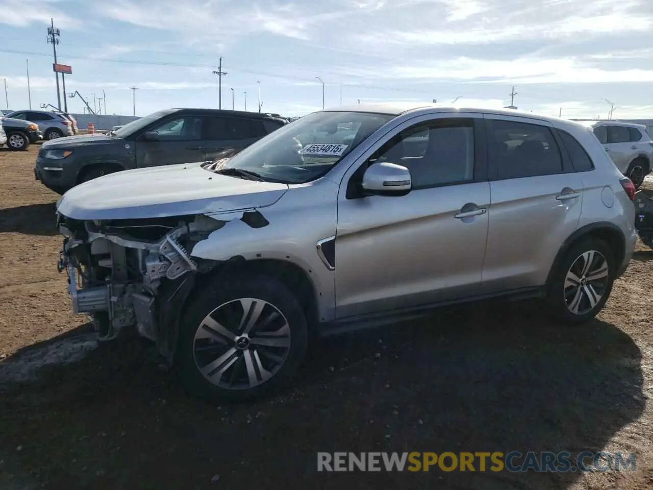 1 fotografías del automóvil dañado JA4ARUAU8NU014354 MITSUBISHI OUTLANDER 2022