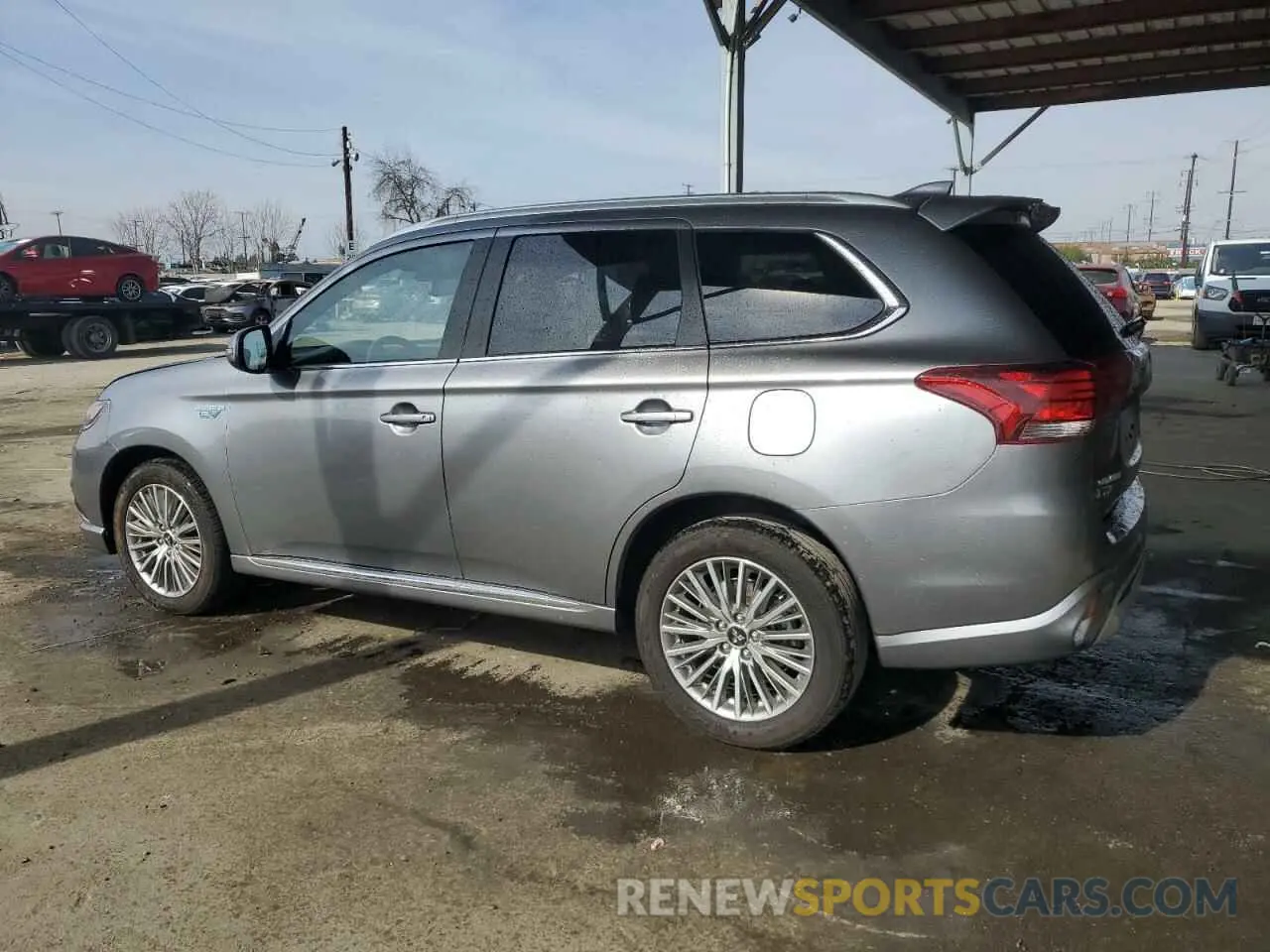 2 fotografías del automóvil dañado JA4J2VA78NZ065523 MITSUBISHI OUTLANDER 2022