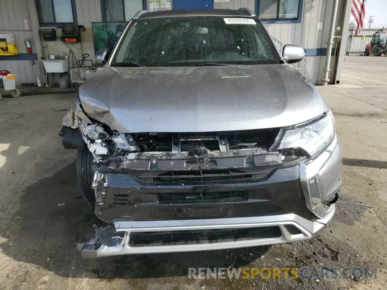 5 fotografías del automóvil dañado JA4J2VA78NZ065523 MITSUBISHI OUTLANDER 2022