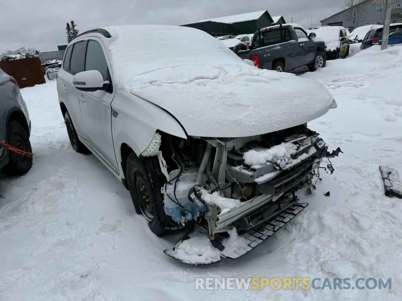 4 fotografías del automóvil dañado JA4J2VA7XNZ611724 MITSUBISHI OUTLANDER 2022