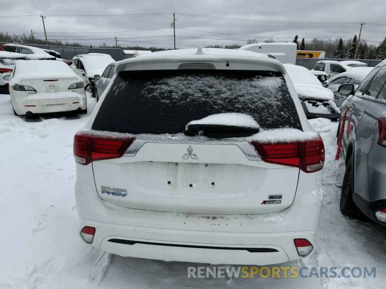 6 fotografías del automóvil dañado JA4J2VA7XNZ611724 MITSUBISHI OUTLANDER 2022