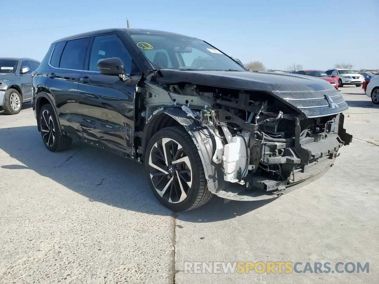4 fotografías del automóvil dañado JA4J3TA80NZ063842 MITSUBISHI OUTLANDER 2022