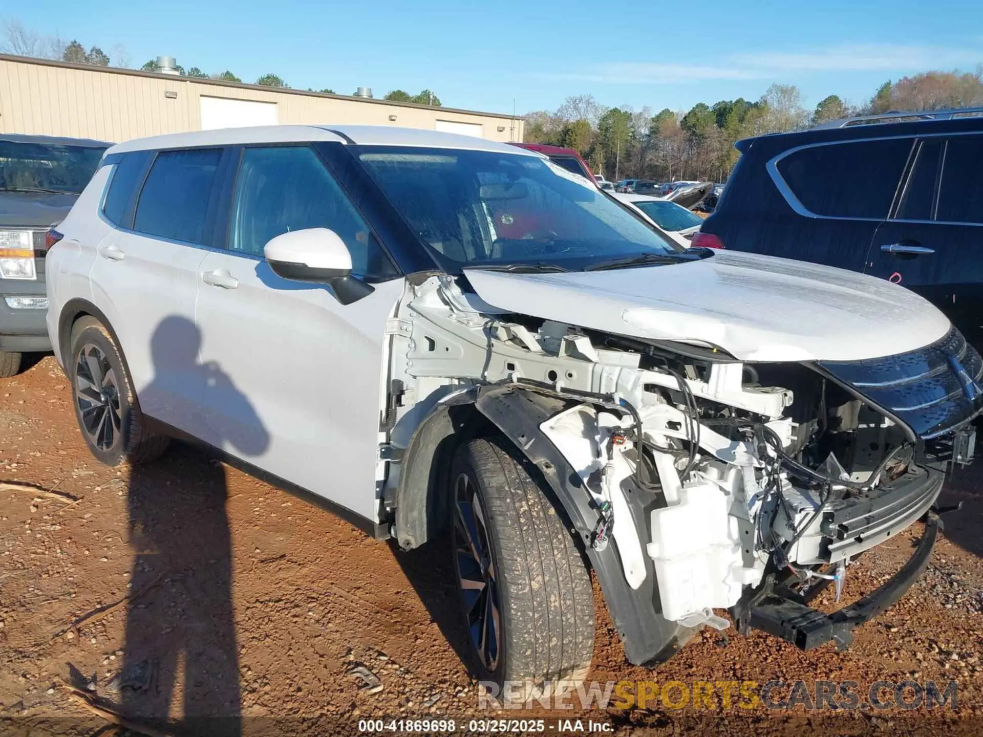 1 fotografías del automóvil dañado JA4J3TA81NZ049481 MITSUBISHI OUTLANDER 2022
