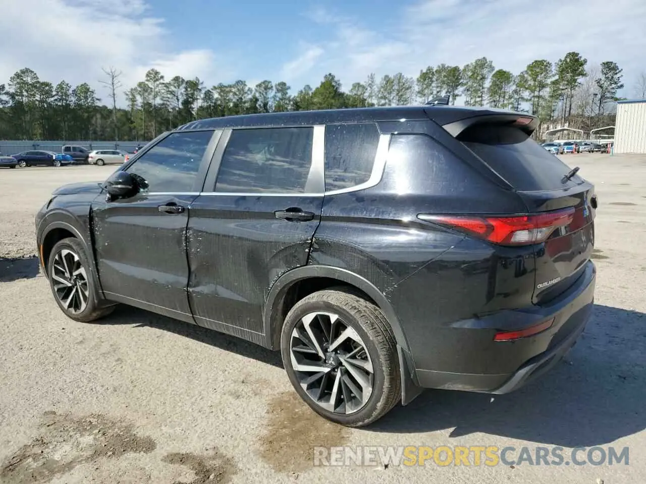 2 fotografías del automóvil dañado JA4J3TA82NZ052826 MITSUBISHI OUTLANDER 2022