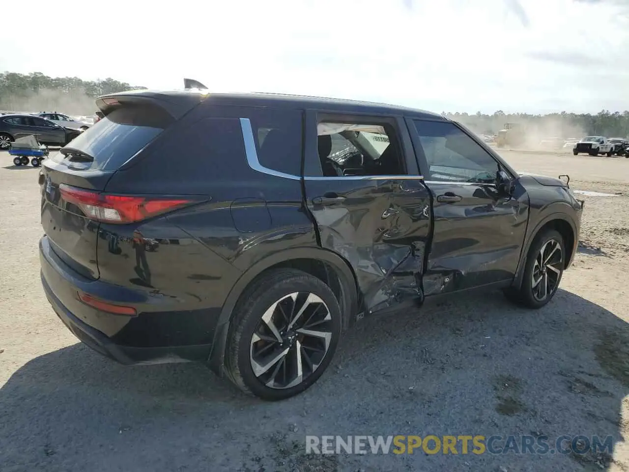 3 fotografías del automóvil dañado JA4J3TA82NZ052826 MITSUBISHI OUTLANDER 2022