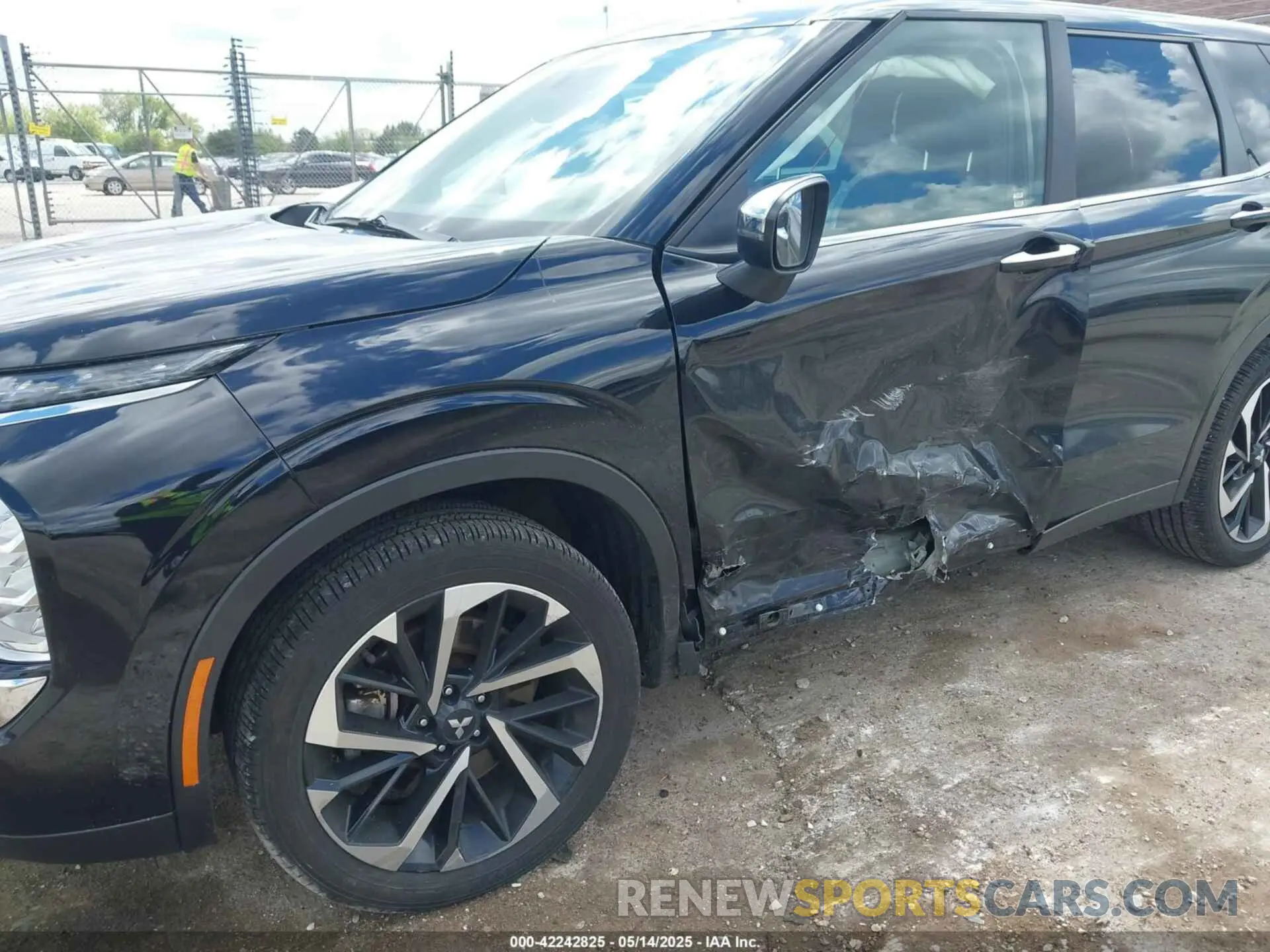 6 fotografías del automóvil dañado JA4J3TA83NZ063656 MITSUBISHI OUTLANDER 2022
