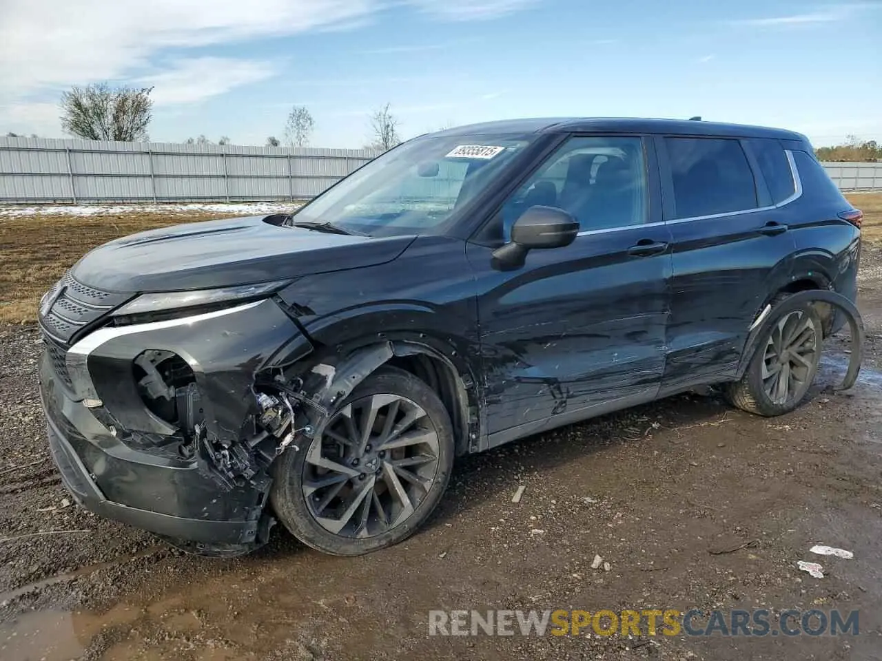 1 fotografías del automóvil dañado JA4J3TA84NZ040337 MITSUBISHI OUTLANDER 2022