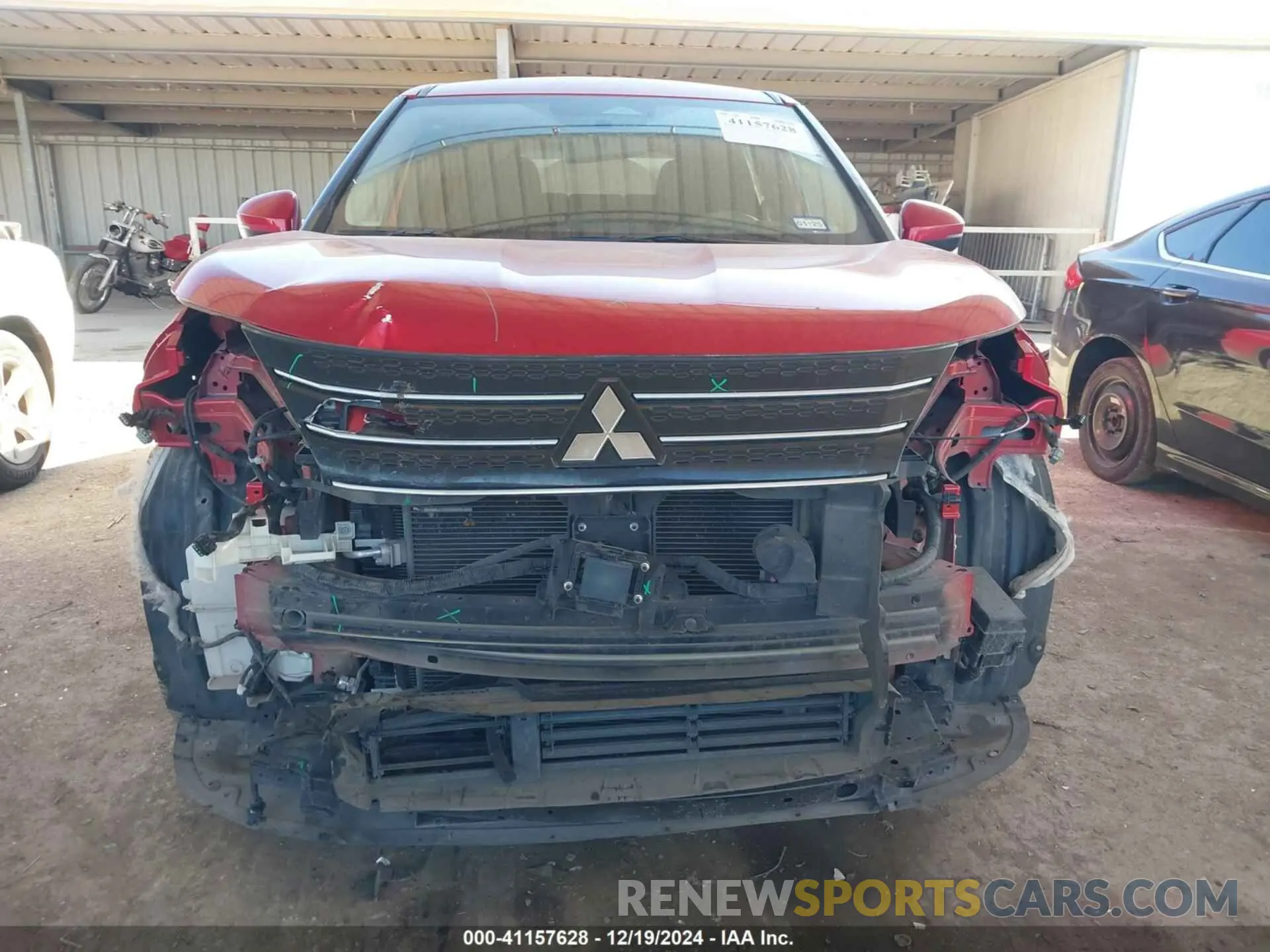 13 fotografías del automóvil dañado JA4J3TA86NZ048018 MITSUBISHI OUTLANDER 2022