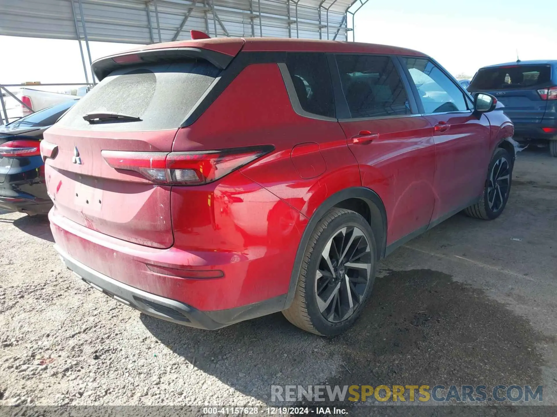 4 fotografías del automóvil dañado JA4J3TA86NZ048018 MITSUBISHI OUTLANDER 2022