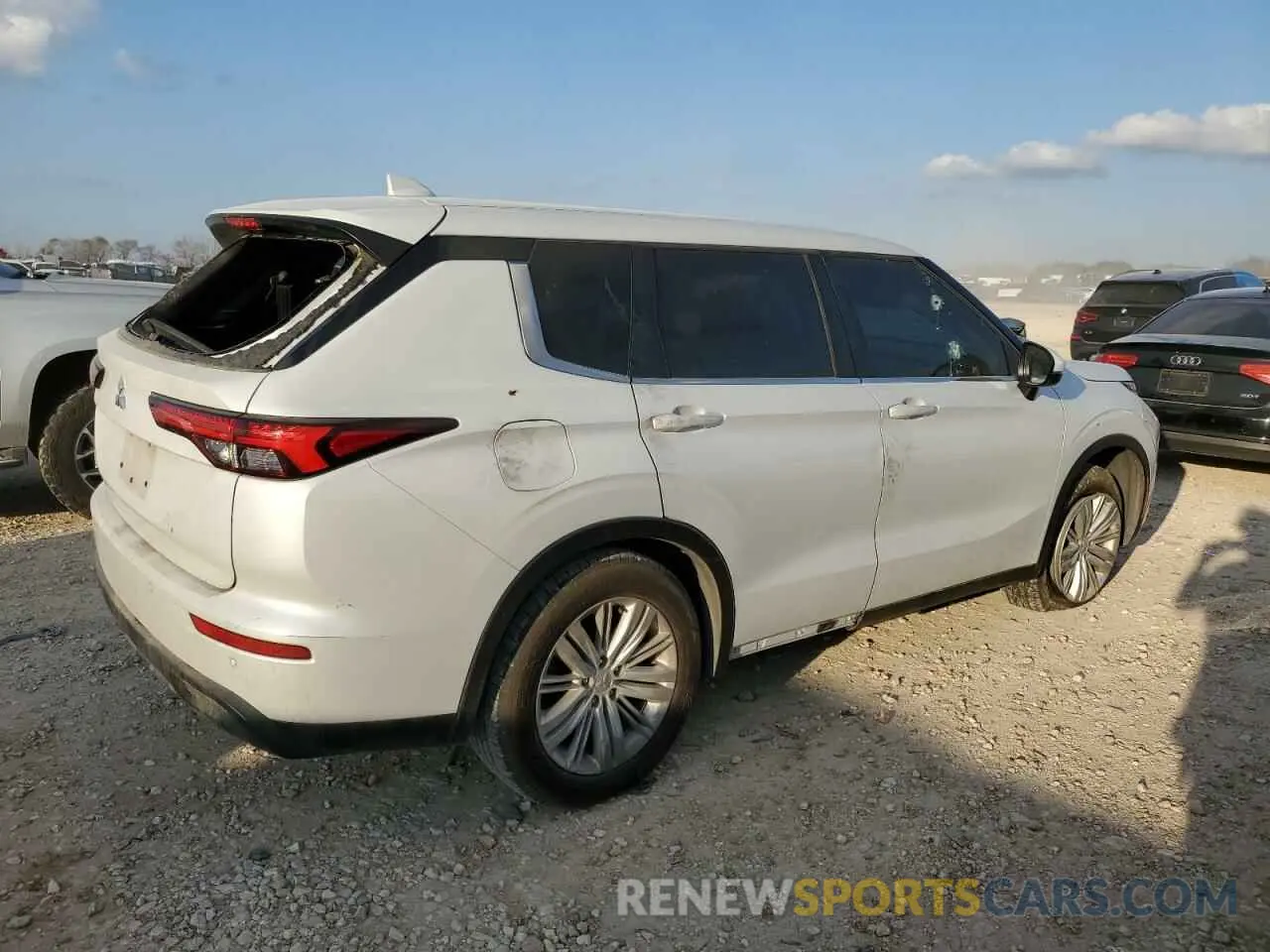 3 fotografías del automóvil dañado JA4J3TA87NZ045712 MITSUBISHI OUTLANDER 2022