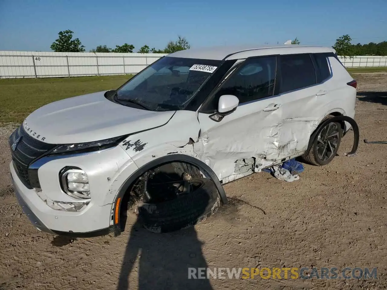 1 fotografías del automóvil dañado JA4J3UA80NZ026246 MITSUBISHI OUTLANDER 2022