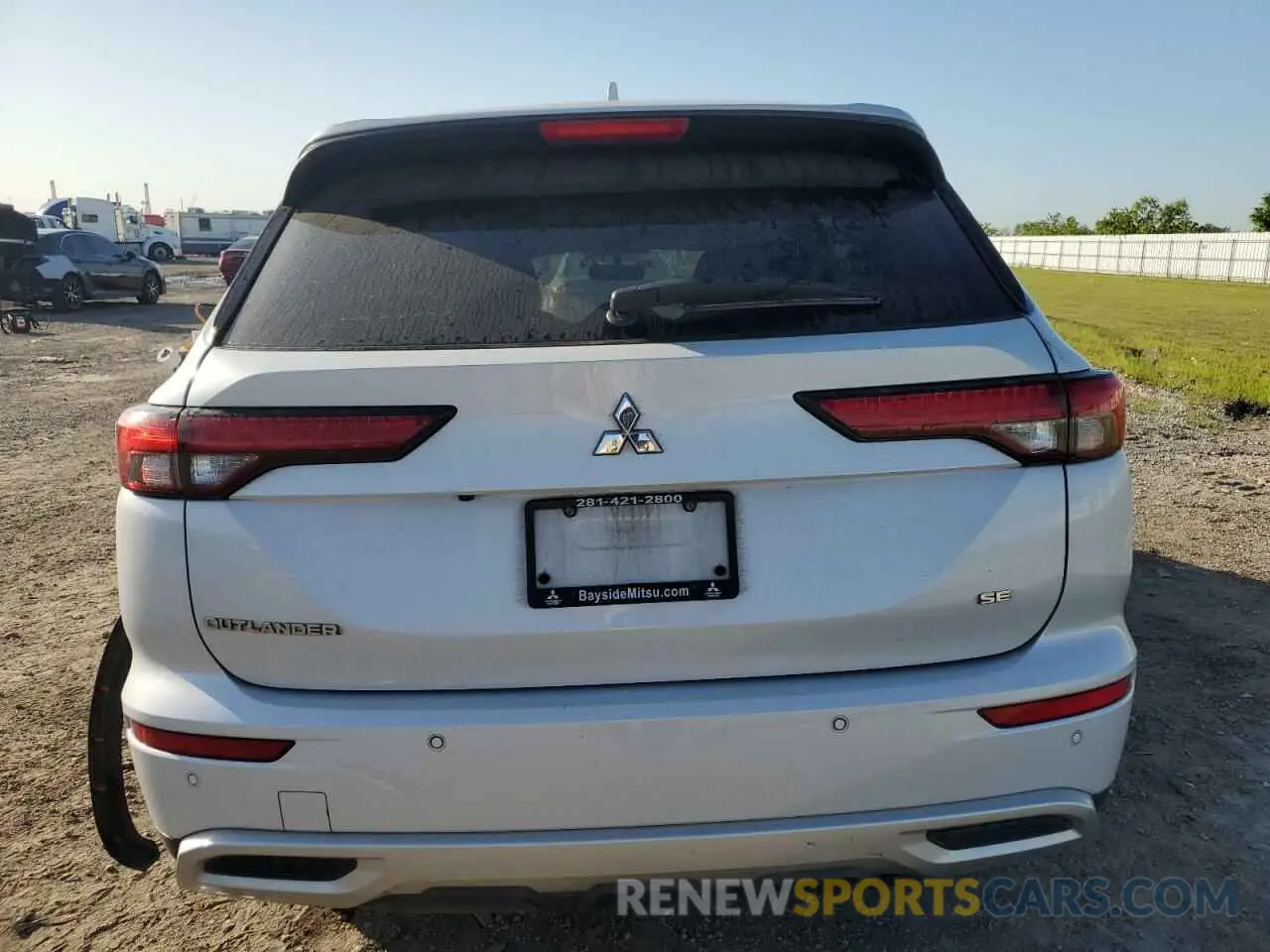 6 fotografías del automóvil dañado JA4J3UA80NZ026246 MITSUBISHI OUTLANDER 2022