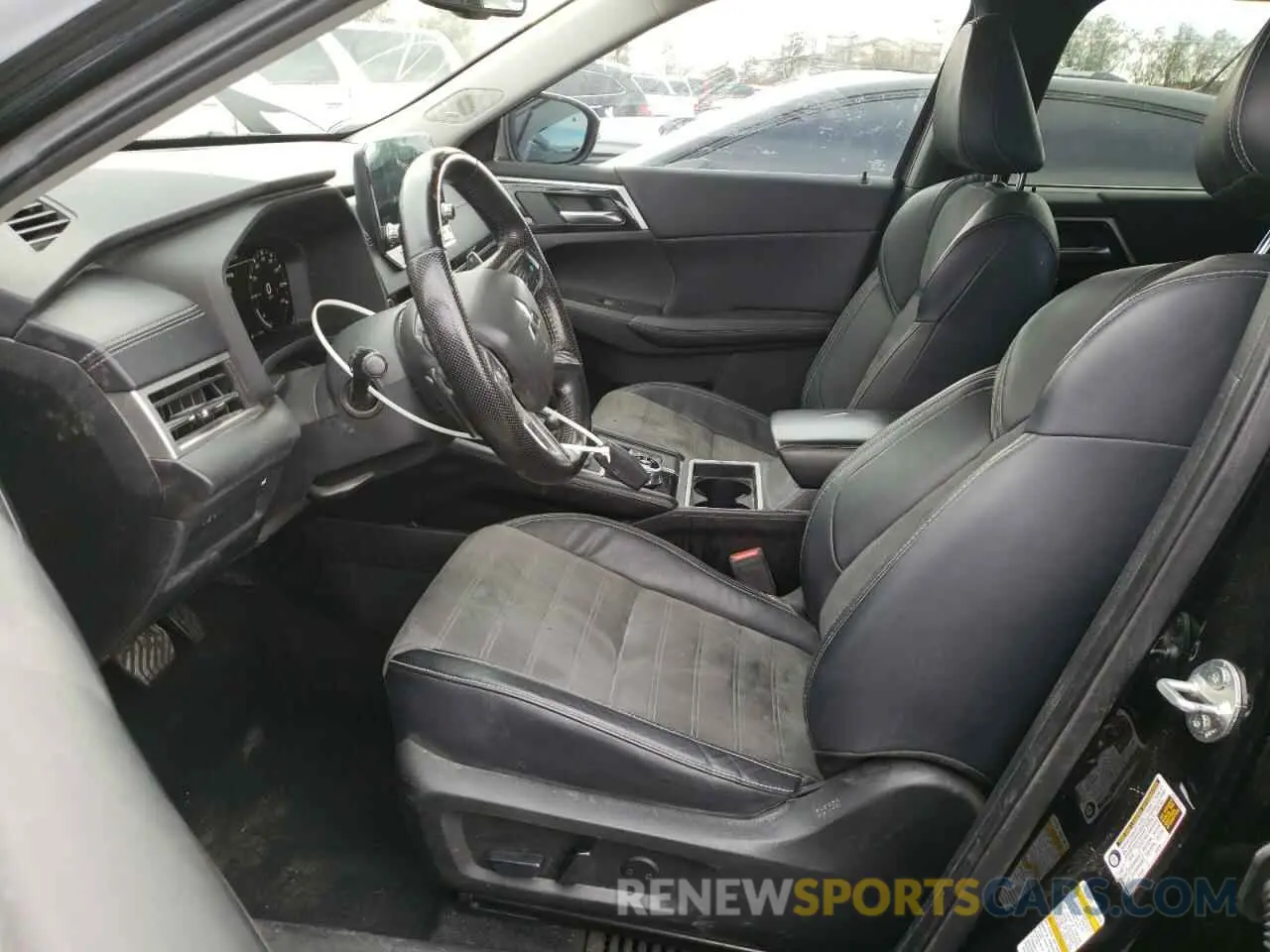 7 fotografías del automóvil dañado JA4J3UA81NZ009584 MITSUBISHI OUTLANDER 2022