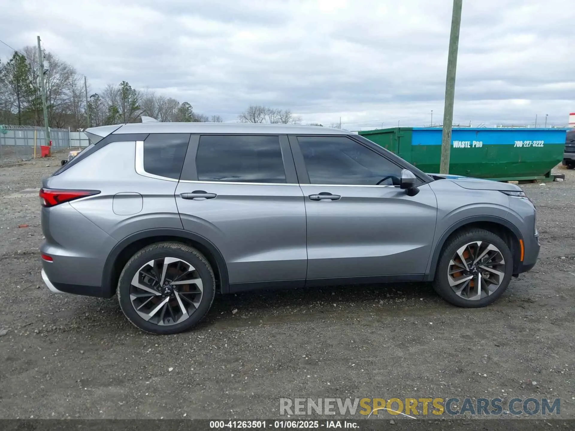 14 fotografías del automóvil dañado JA4J3UA81NZ025543 MITSUBISHI OUTLANDER 2022