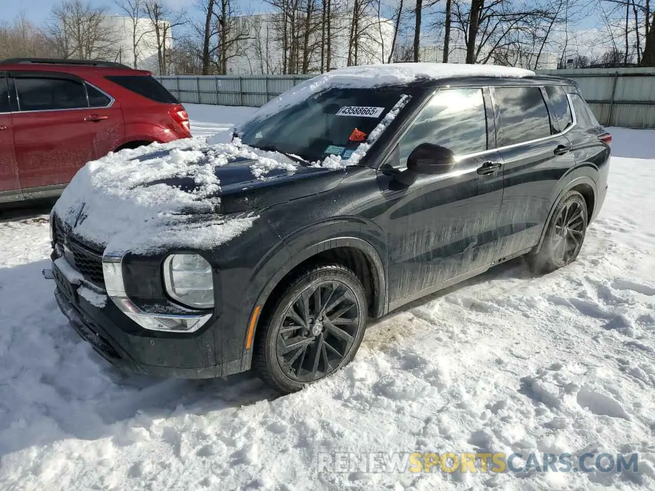 1 fotografías del automóvil dañado JA4J3UA81NZ073009 MITSUBISHI OUTLANDER 2022