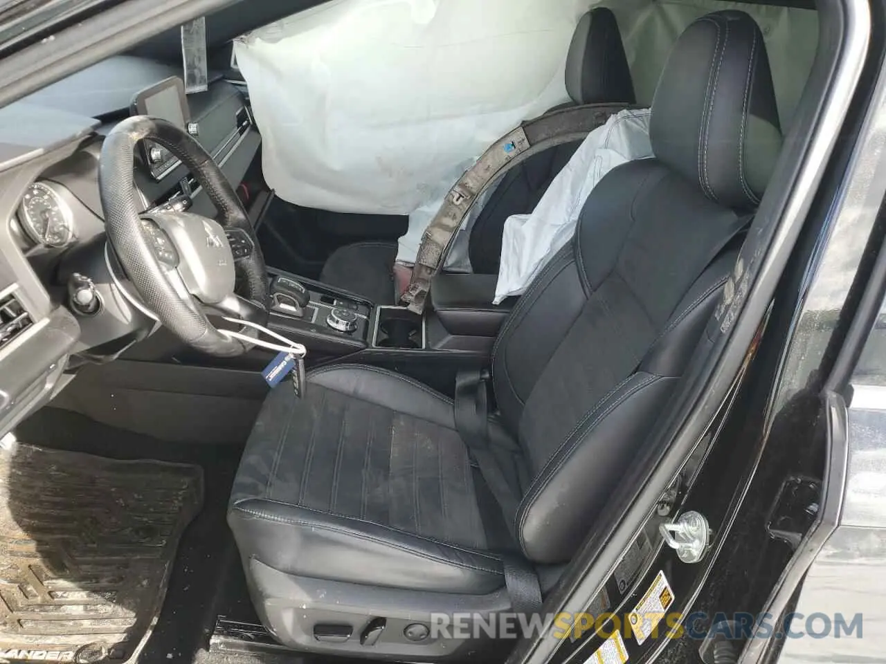 7 fotografías del automóvil dañado JA4J3UA81NZ073009 MITSUBISHI OUTLANDER 2022