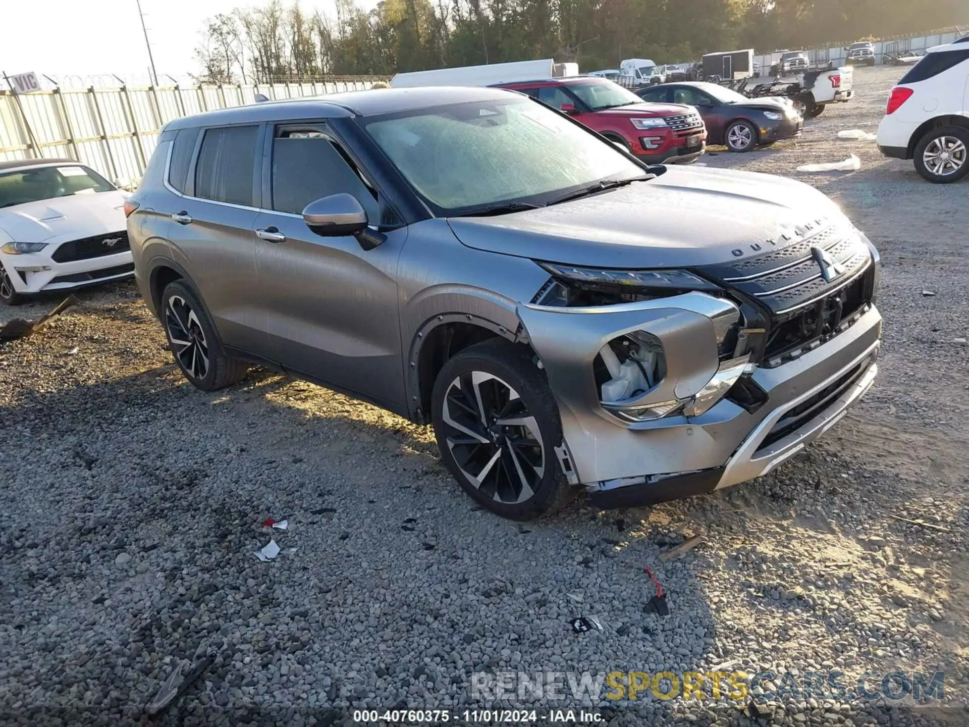 1 fotografías del automóvil dañado JA4J3UA84NZ081881 MITSUBISHI OUTLANDER 2022