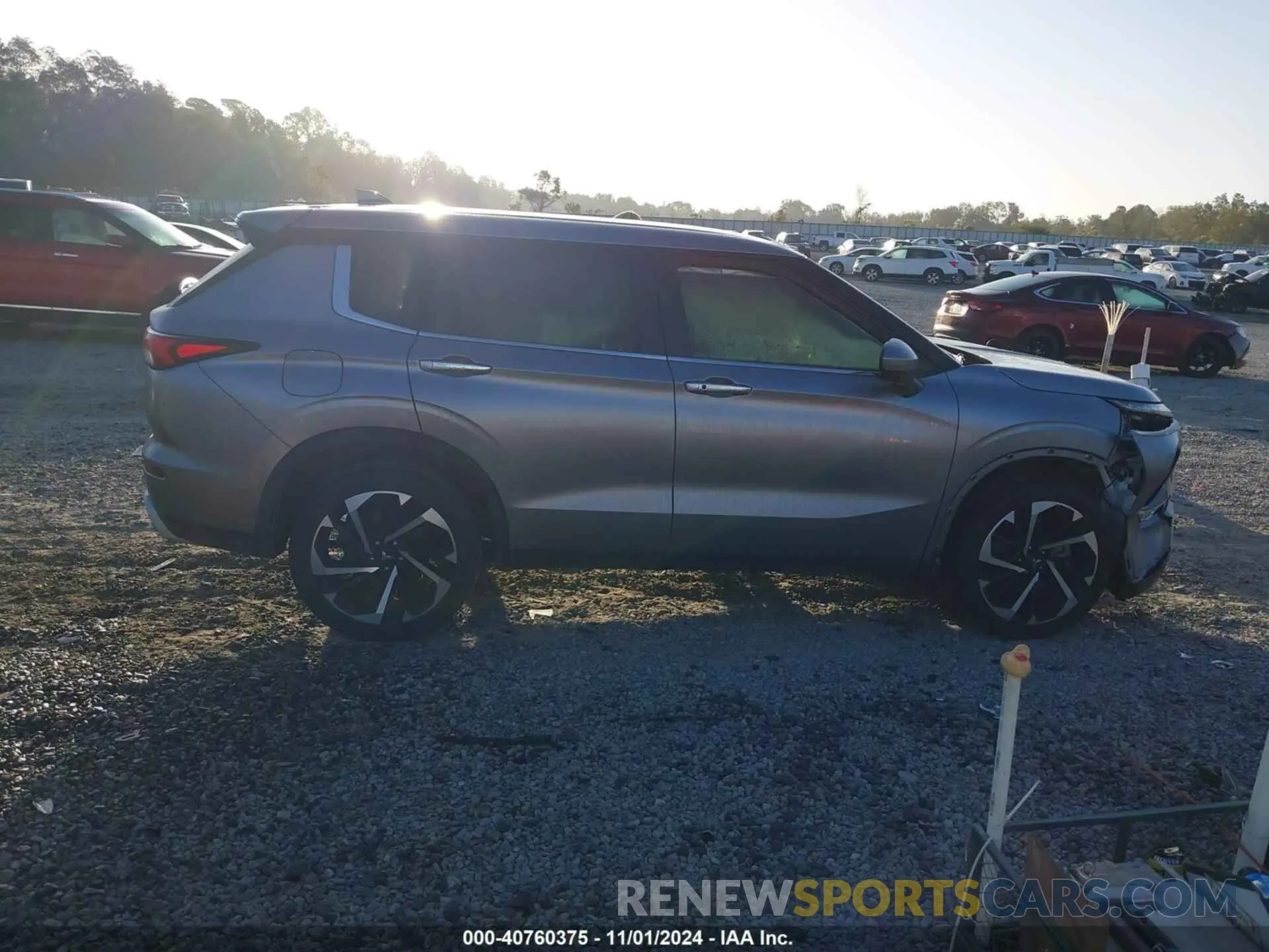 13 fotografías del automóvil dañado JA4J3UA84NZ081881 MITSUBISHI OUTLANDER 2022