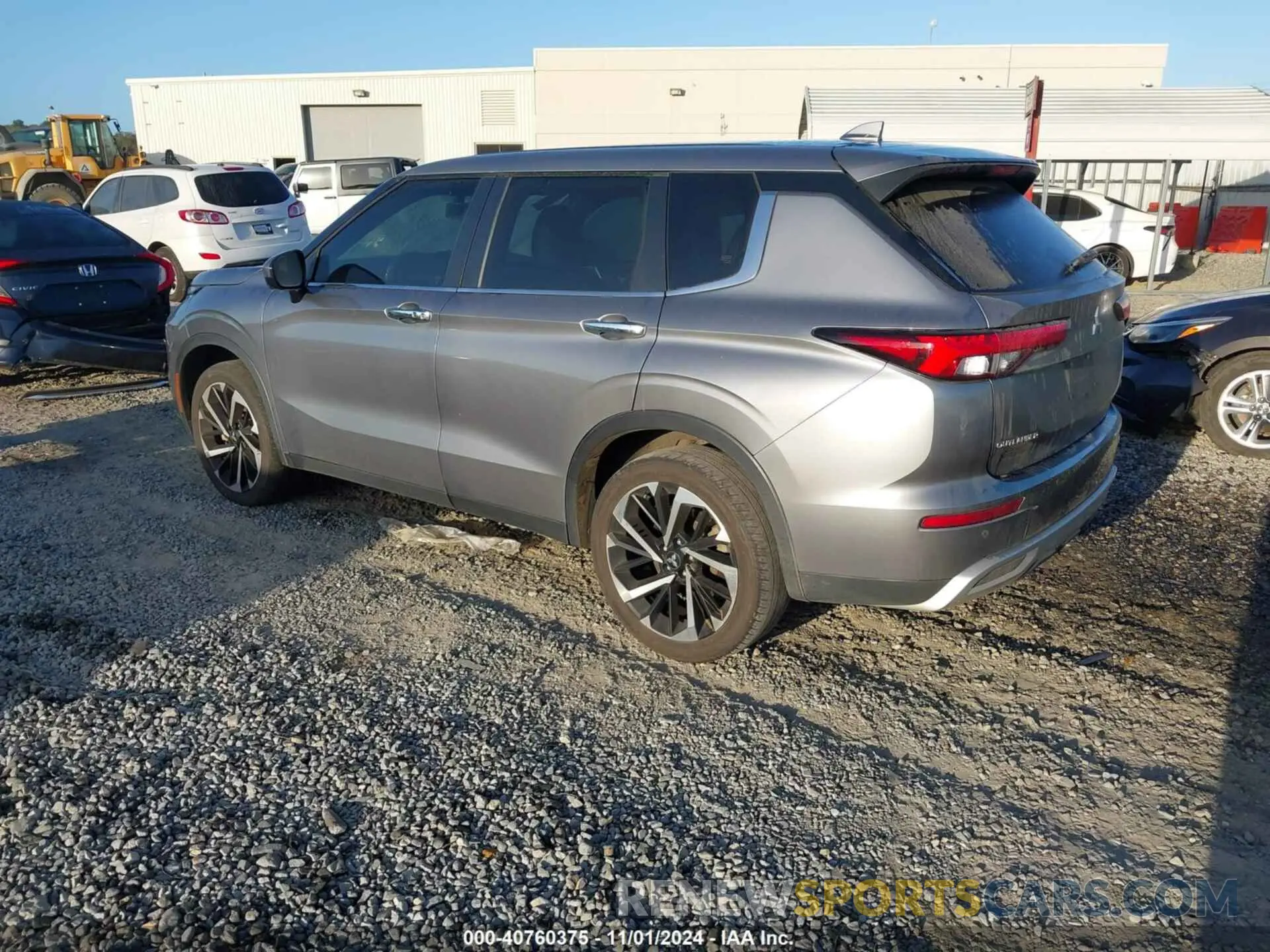 3 fotografías del automóvil dañado JA4J3UA84NZ081881 MITSUBISHI OUTLANDER 2022