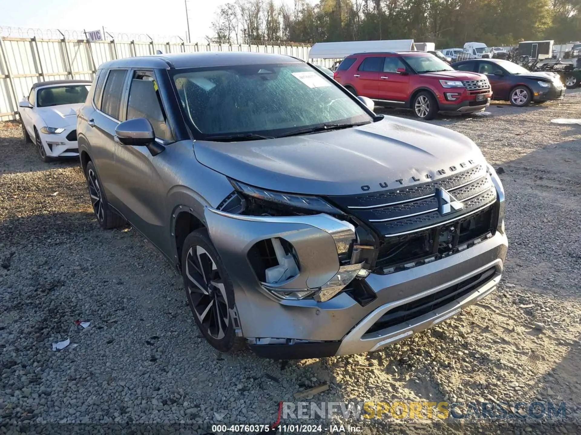 6 fotografías del automóvil dañado JA4J3UA84NZ081881 MITSUBISHI OUTLANDER 2022