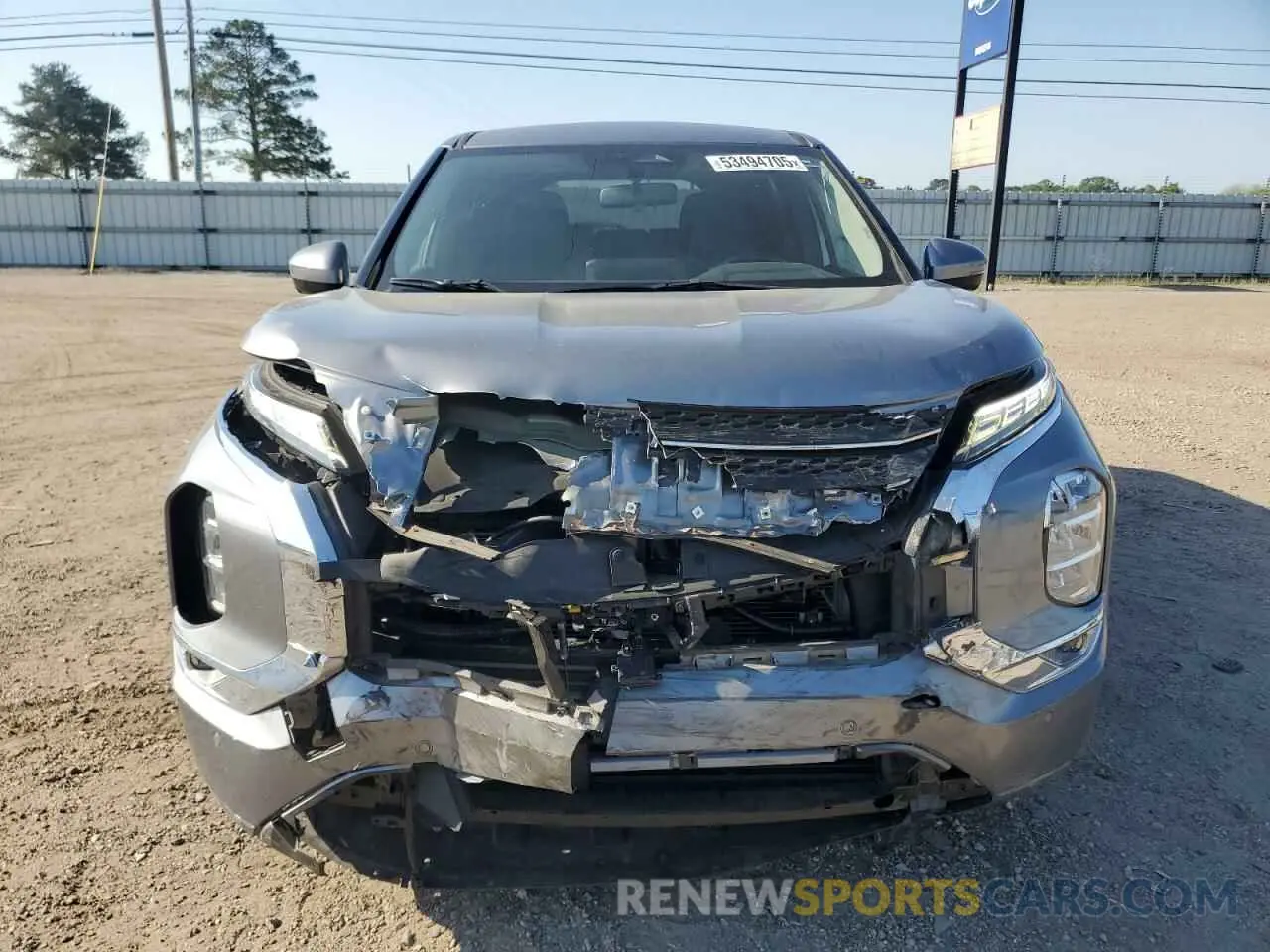 5 fotografías del automóvil dañado JA4J3UA85NZ024170 MITSUBISHI OUTLANDER 2022