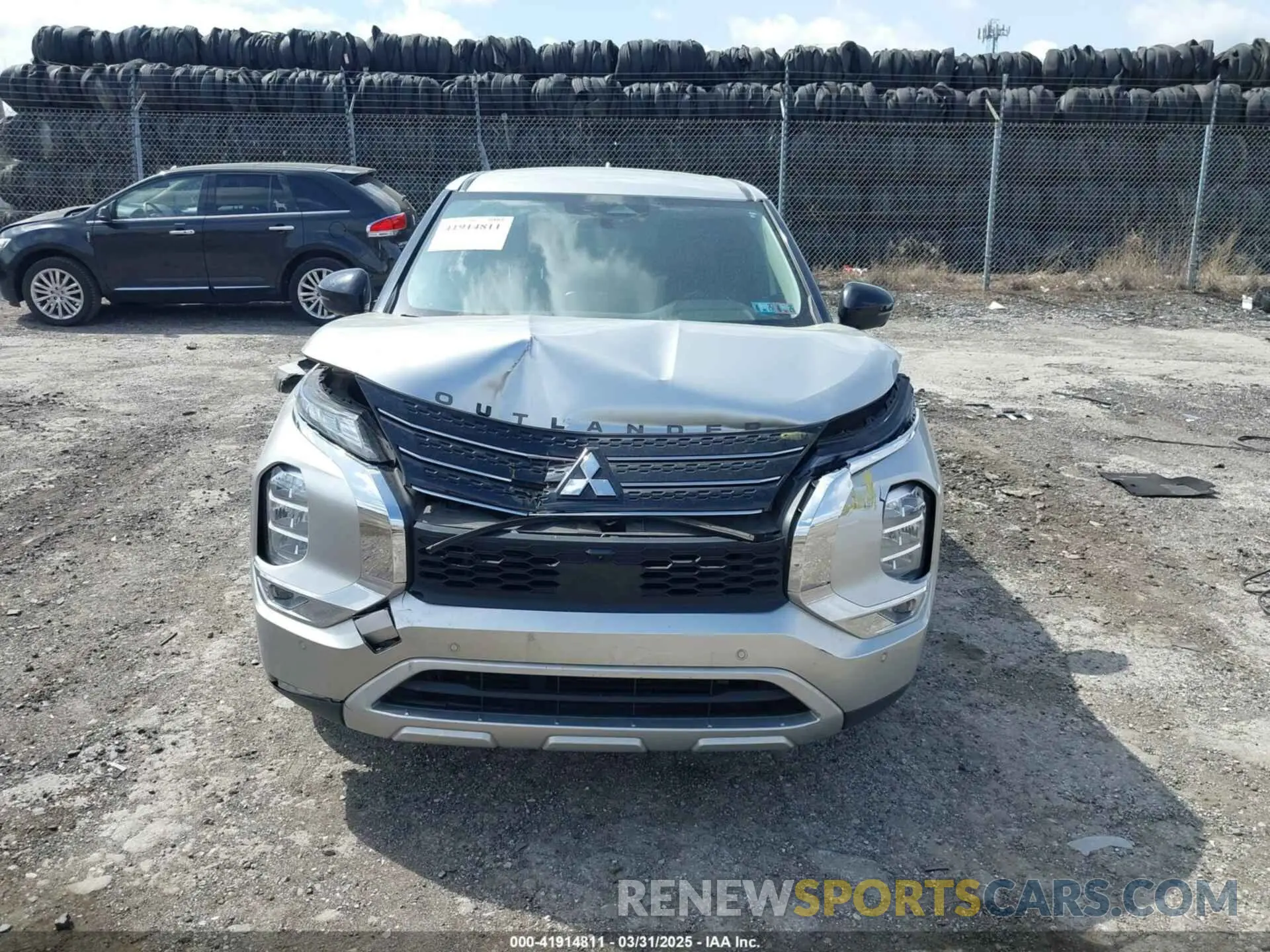 6 fotografías del automóvil dañado JA4J3UA85NZ072932 MITSUBISHI OUTLANDER 2022