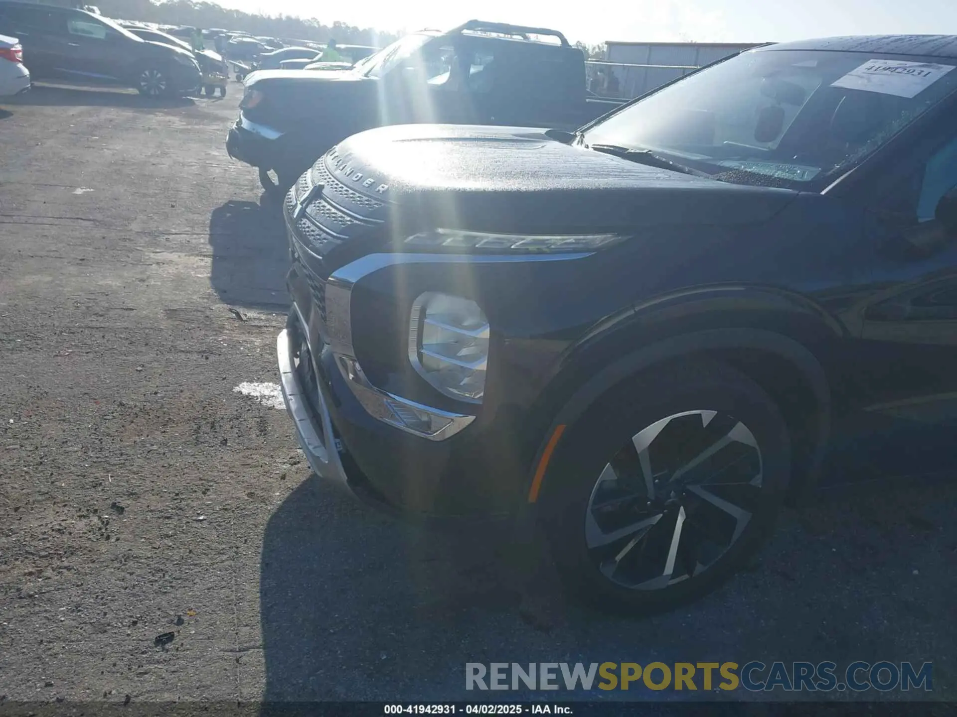 6 fotografías del automóvil dañado JA4J3UA86NZ018099 MITSUBISHI OUTLANDER 2022