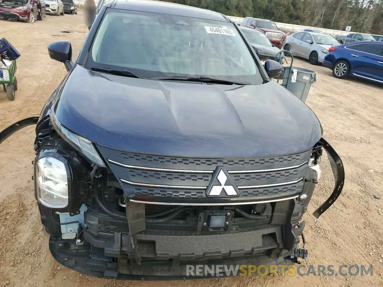5 fotografías del automóvil dañado JA4J3UA87NZ010917 MITSUBISHI OUTLANDER 2022