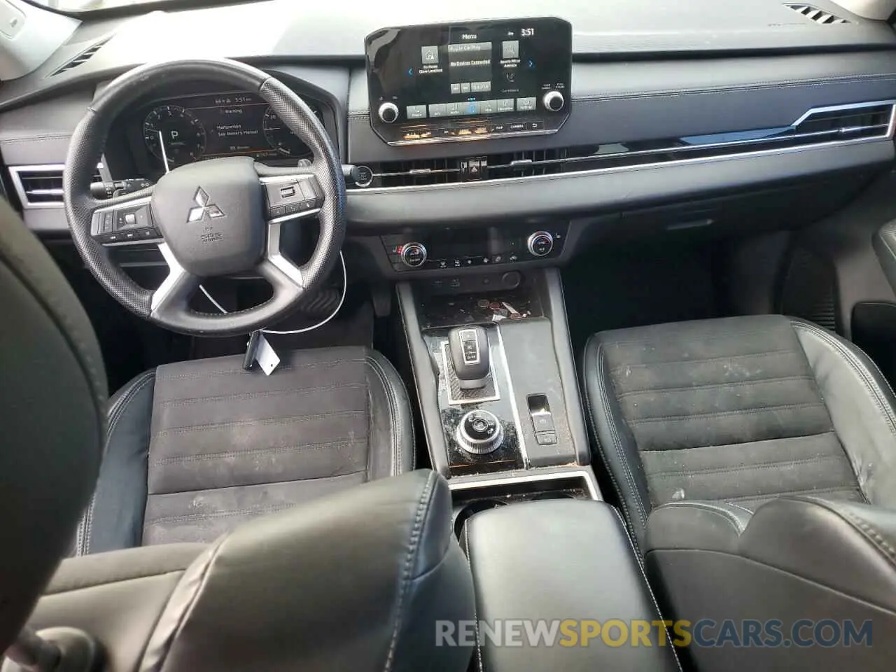8 fotografías del automóvil dañado JA4J3UA87NZ010917 MITSUBISHI OUTLANDER 2022