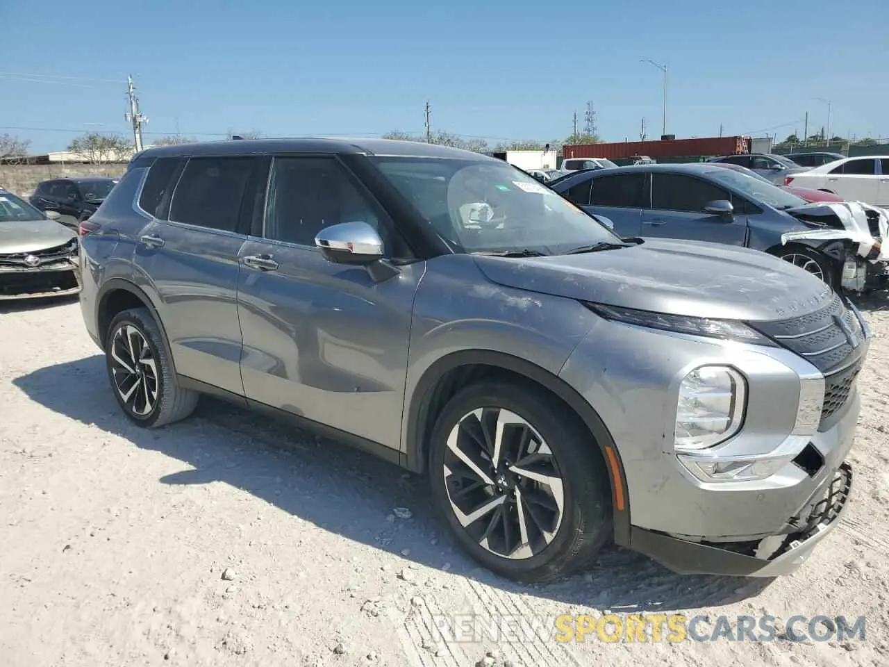 4 fotografías del automóvil dañado JA4J3UA87NZ082085 MITSUBISHI OUTLANDER 2022