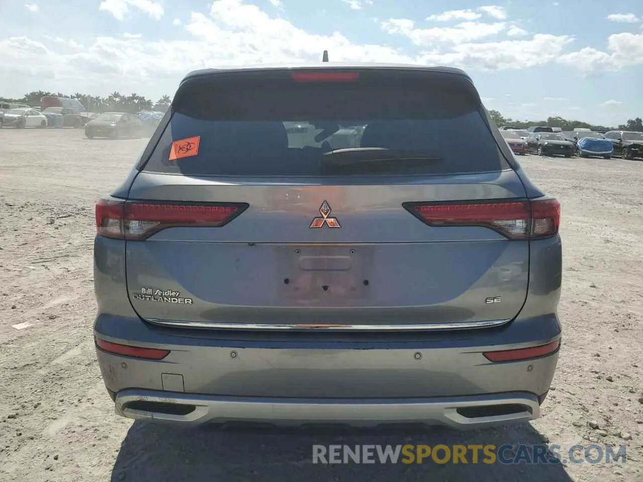 6 fotografías del automóvil dañado JA4J3UA87NZ082085 MITSUBISHI OUTLANDER 2022