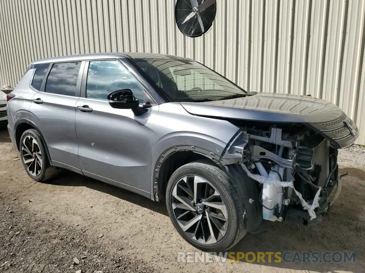 4 fotografías del automóvil dañado JA4J3UA88NZ010425 MITSUBISHI OUTLANDER 2022