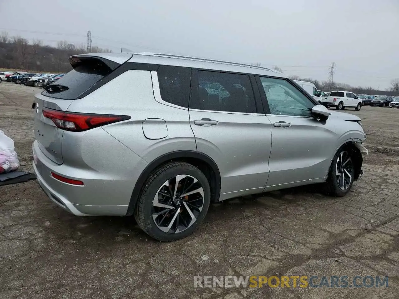 3 fotografías del automóvil dañado JA4J3VA80NZ091748 MITSUBISHI OUTLANDER 2022