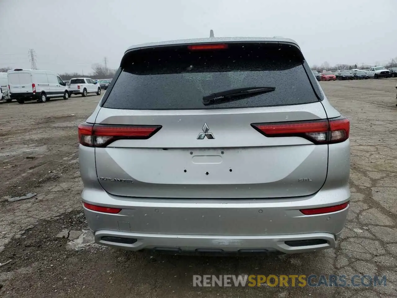 6 fotografías del automóvil dañado JA4J3VA80NZ091748 MITSUBISHI OUTLANDER 2022