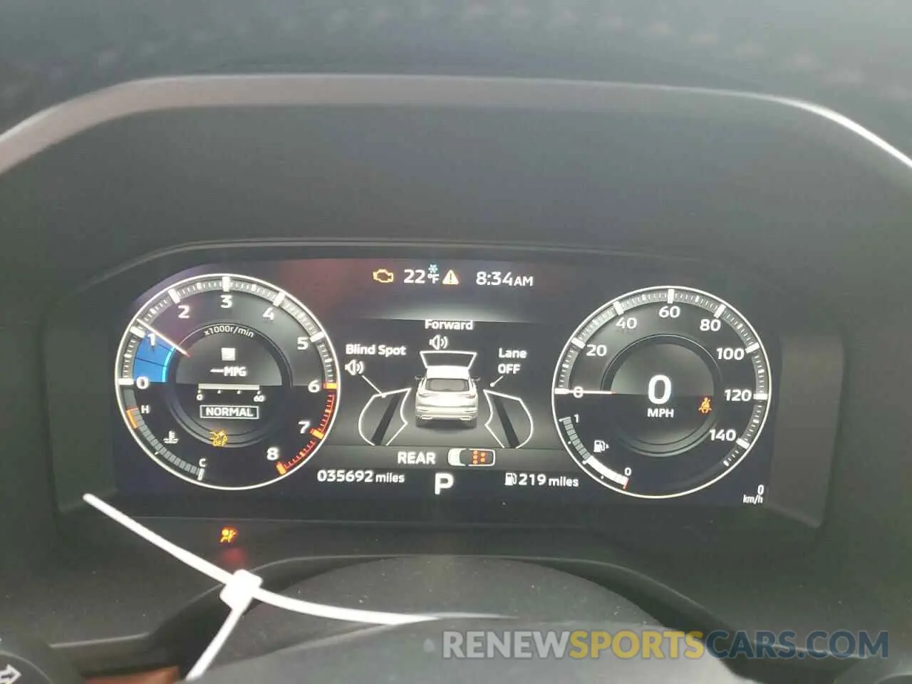 9 fotografías del automóvil dañado JA4J3VA81NZ008201 MITSUBISHI OUTLANDER 2022