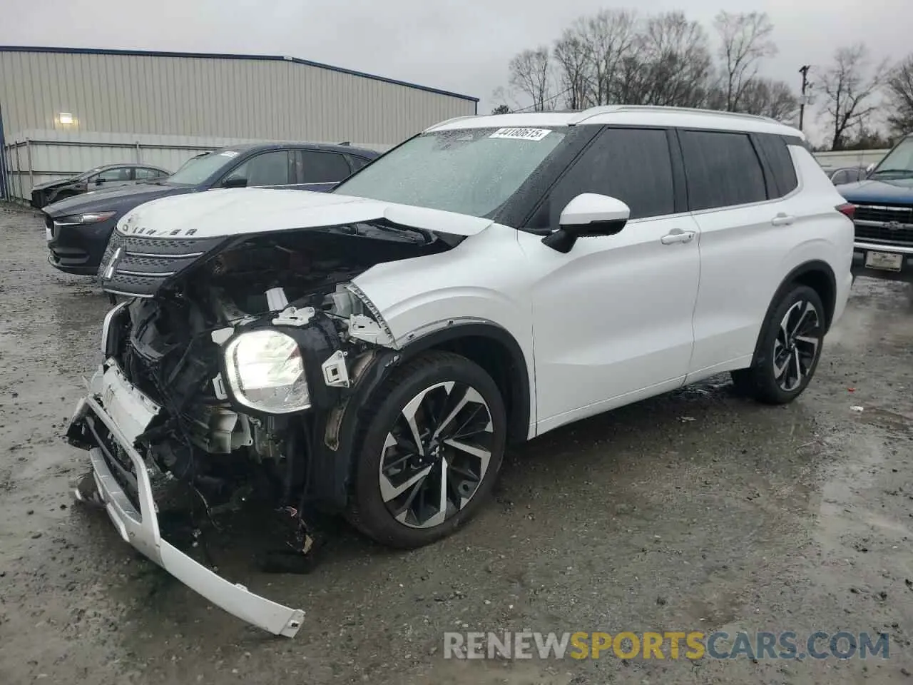 1 fotografías del automóvil dañado JA4J3VA81NZ084484 MITSUBISHI OUTLANDER 2022