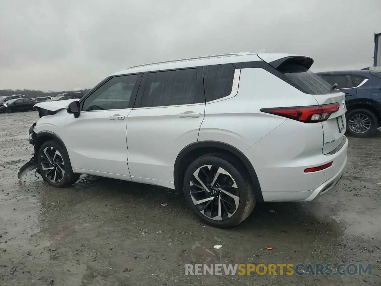 2 fotografías del automóvil dañado JA4J3VA81NZ084484 MITSUBISHI OUTLANDER 2022