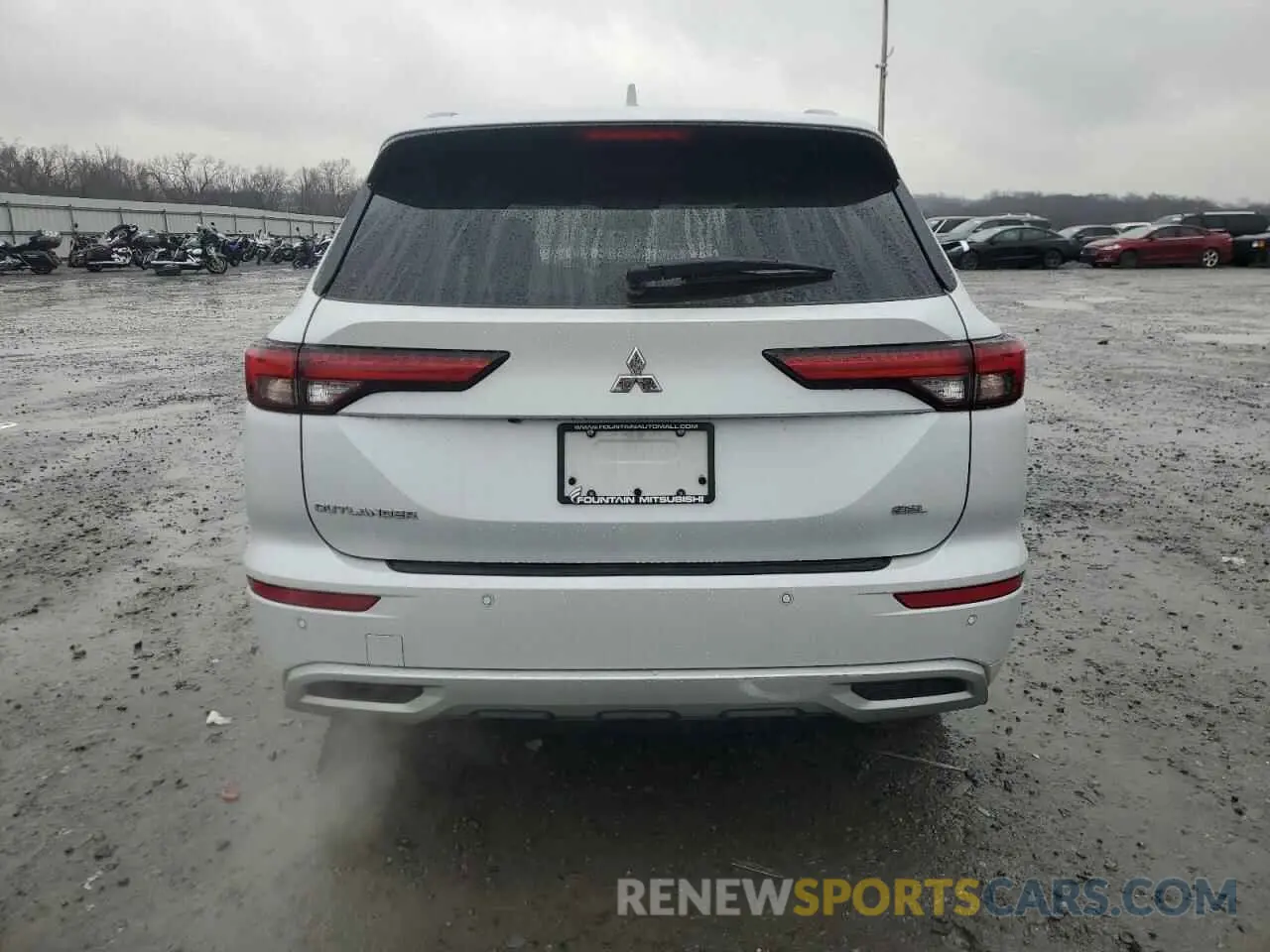 6 fotografías del automóvil dañado JA4J3VA81NZ084484 MITSUBISHI OUTLANDER 2022