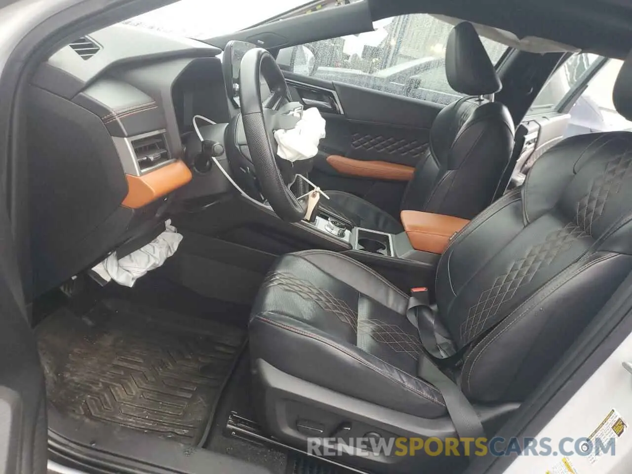 7 fotografías del automóvil dañado JA4J3VA81NZ084484 MITSUBISHI OUTLANDER 2022