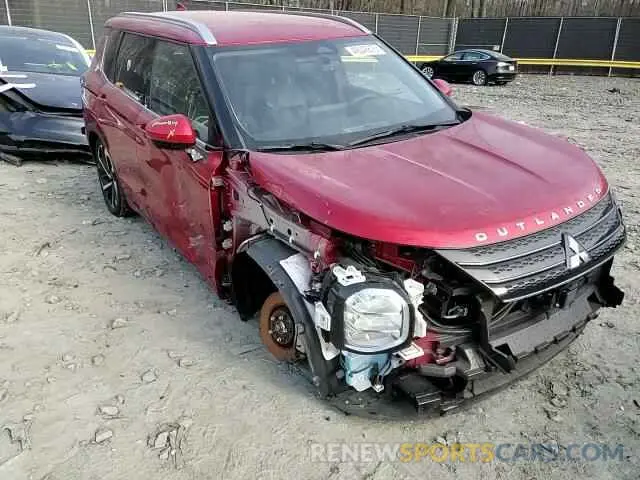 12 fotografías del automóvil dañado JA4J3VA83NZ087760 MITSUBISHI OUTLANDER 2022