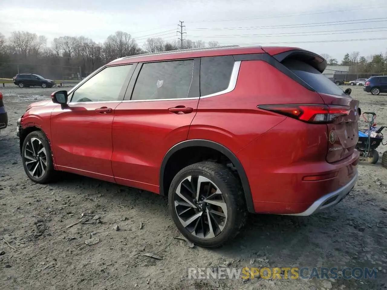 2 fotografías del automóvil dañado JA4J3VA83NZ087760 MITSUBISHI OUTLANDER 2022