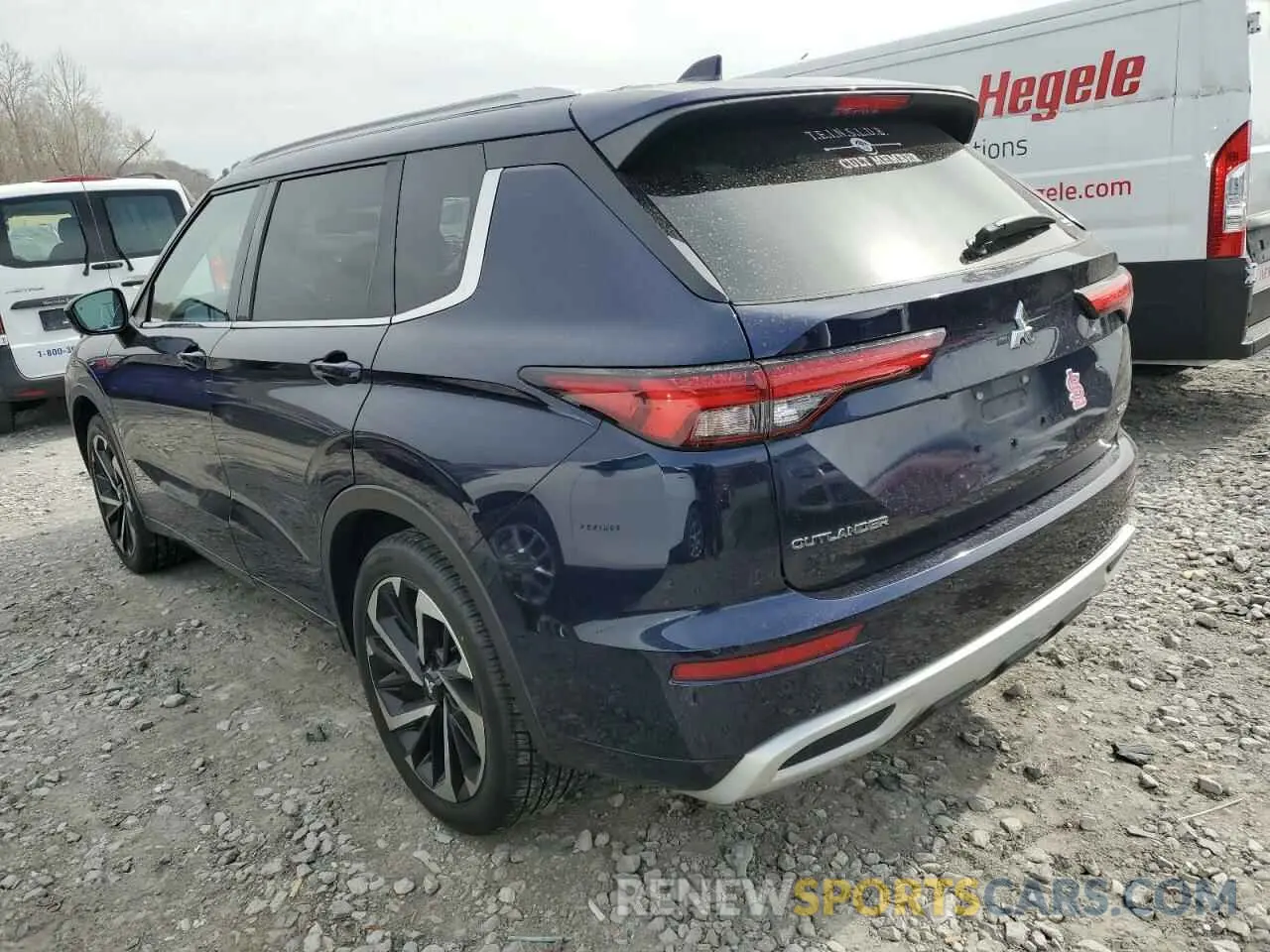 2 fotografías del automóvil dañado JA4J3VA85NZ038754 MITSUBISHI OUTLANDER 2022